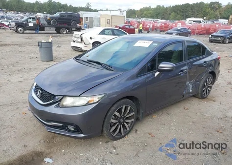2014 Honda Civic Ex-L z USA, uszkodzony, nr VIN 19XFB2F9XEE042096